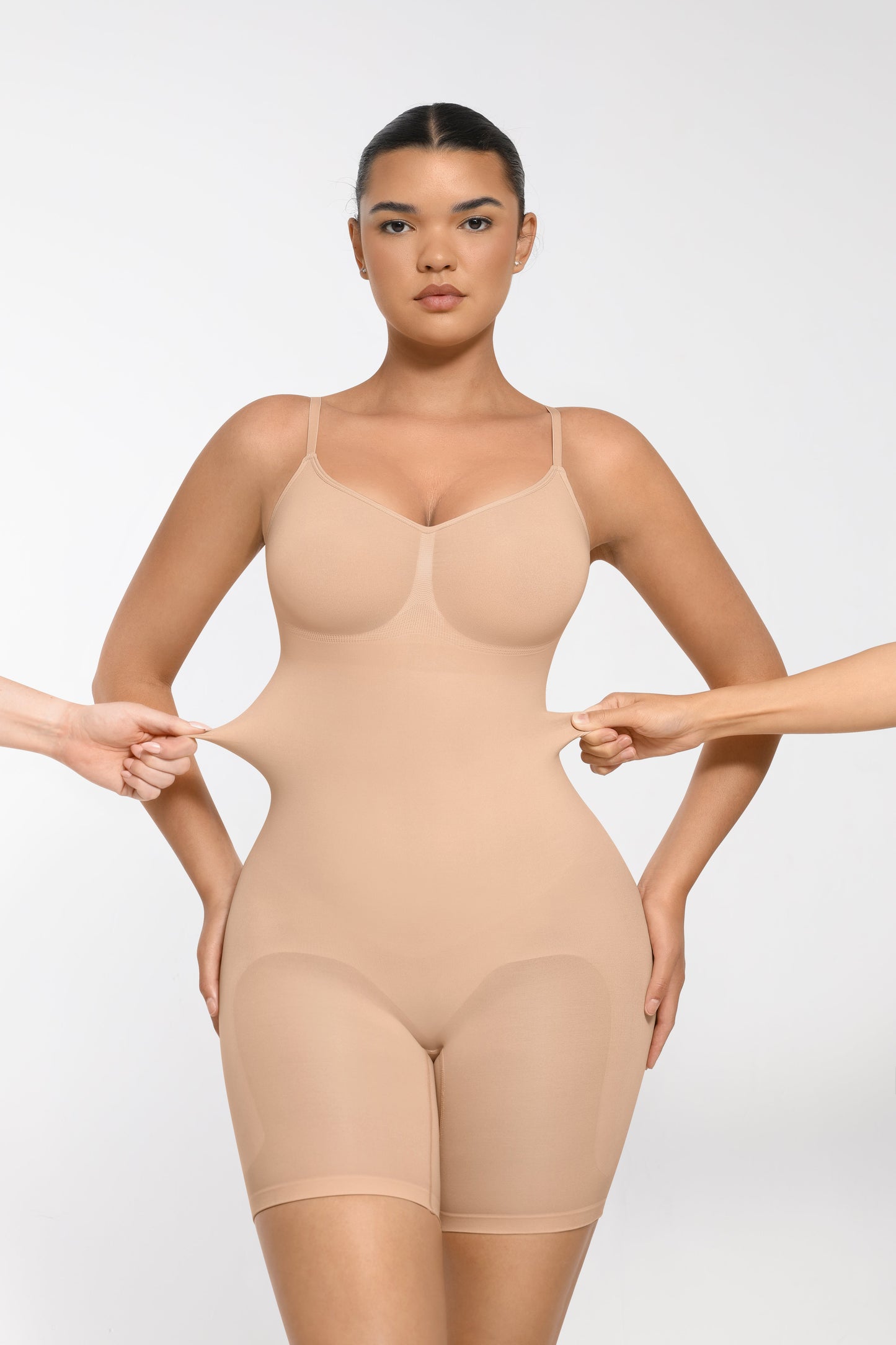 Seamless Sculpt Mid-Thigh Butt Lifter Full Body Shaper