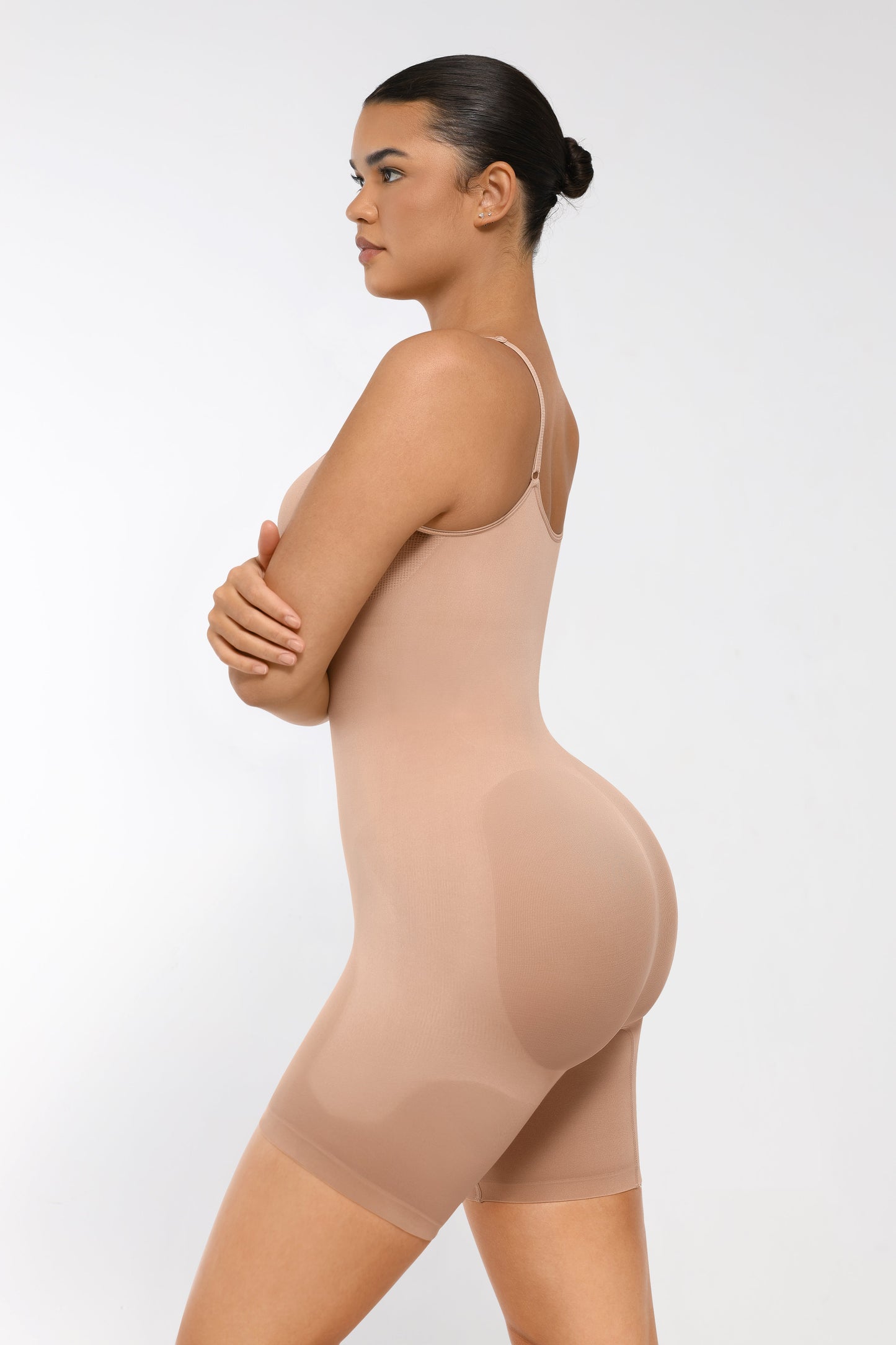 Seamless Sculpt Mid-Thigh Butt Lifter Full Body Shaper