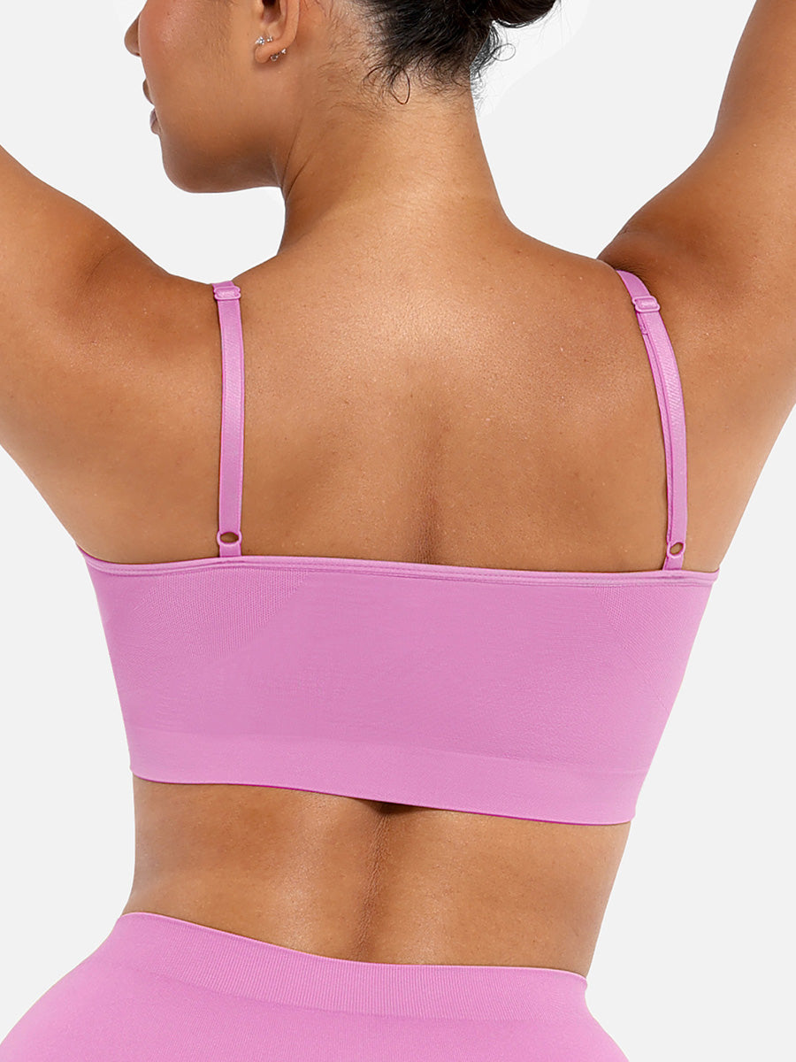 Wireless Supportive Shaping Bra with Adjustable Straps