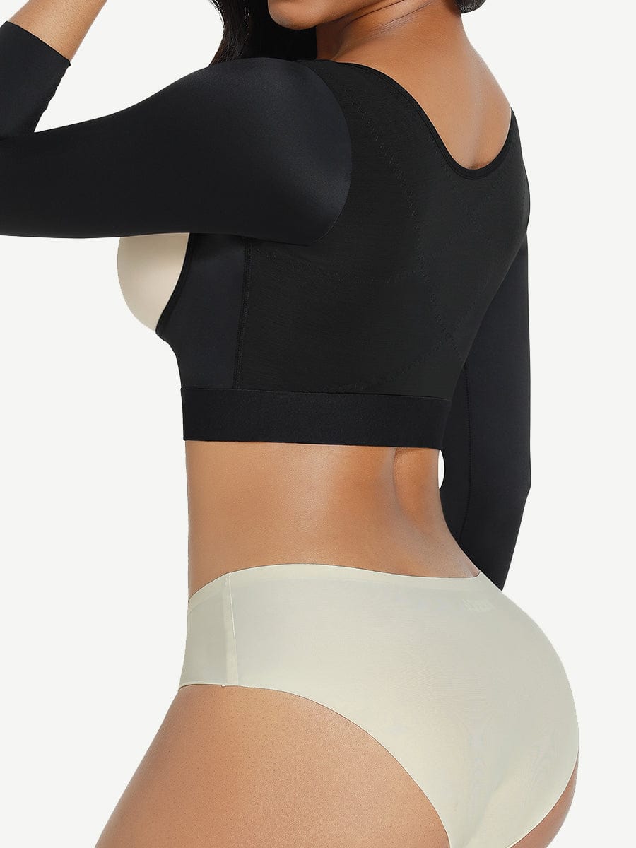 Wholesale Natural Postsurgical Shaping Anti-Shake Chest Elastic Hook Adjustment Top Breathable Shaperwear