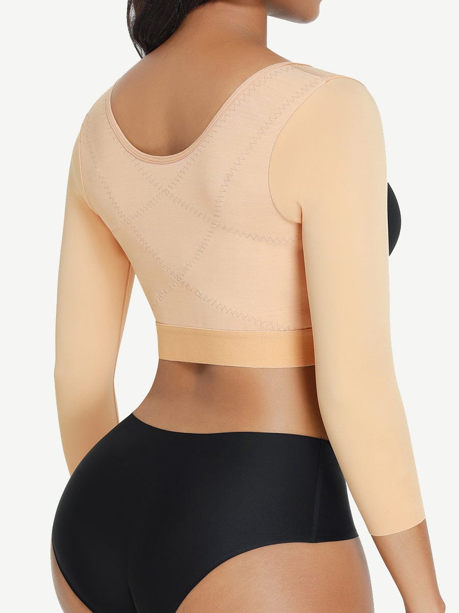 Wholesale Natural Postsurgical Shaping Anti-Shake Chest Elastic Hook Adjustment Top Breathable Shaperwear