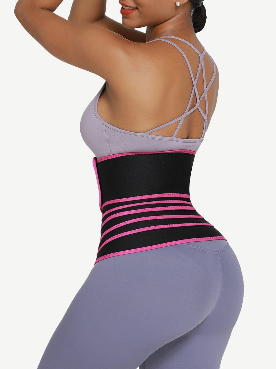 Wholesale 5 Meters Neoprene Tummy Control Fat Burning Waist Trainer Wrap