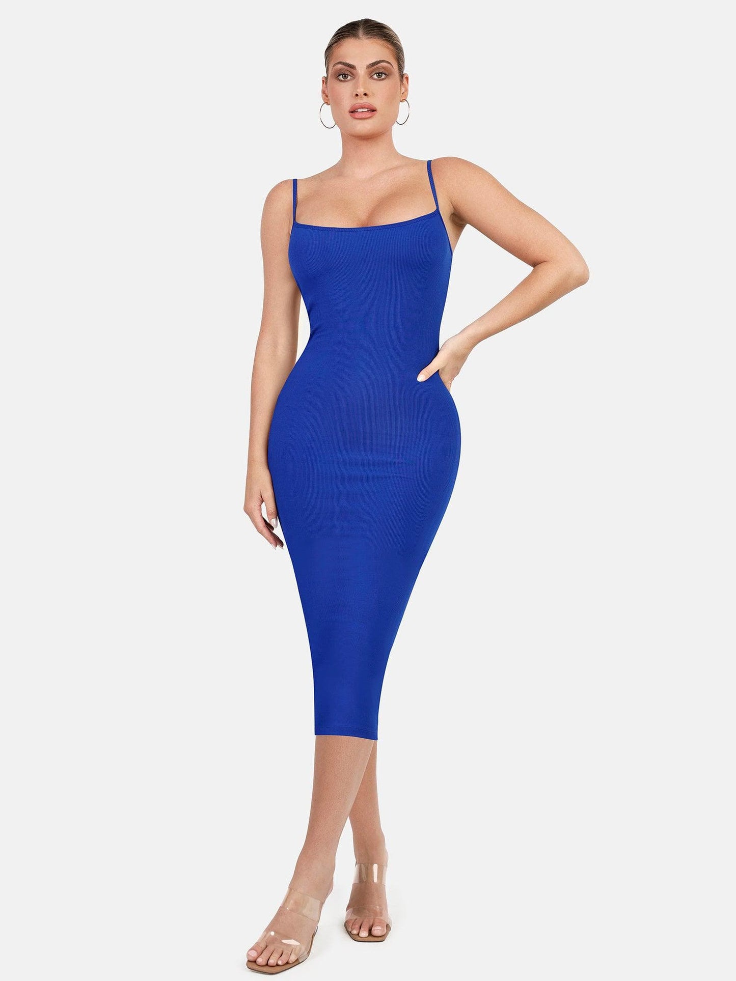 Built-In Shapewear Modal Multi-Style Dresses