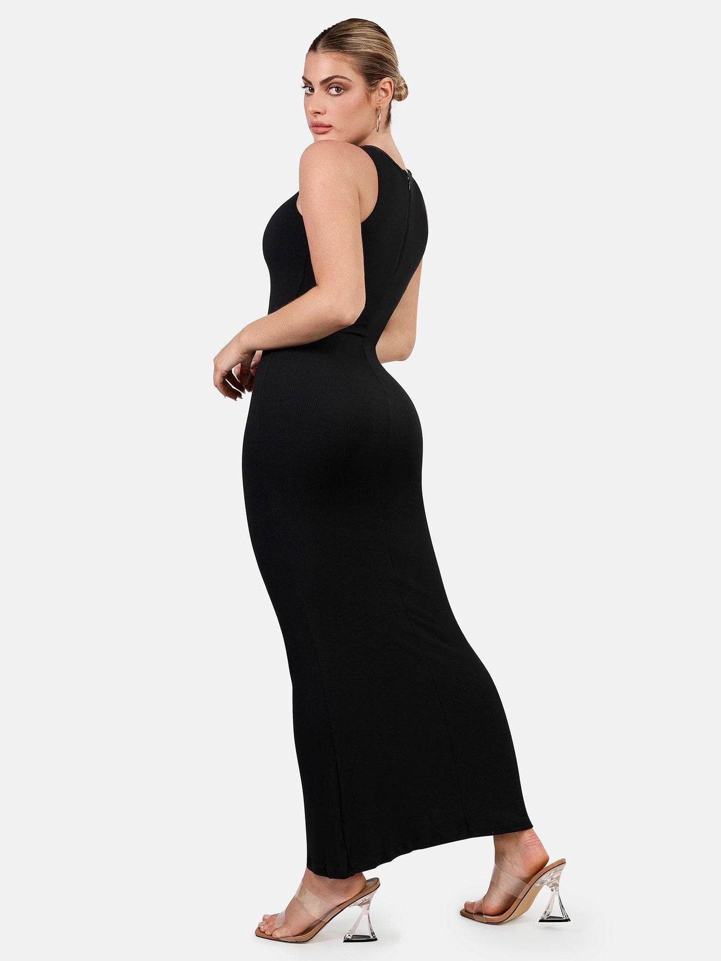 Built-In Shapewear Modal Multi-Style Dresses