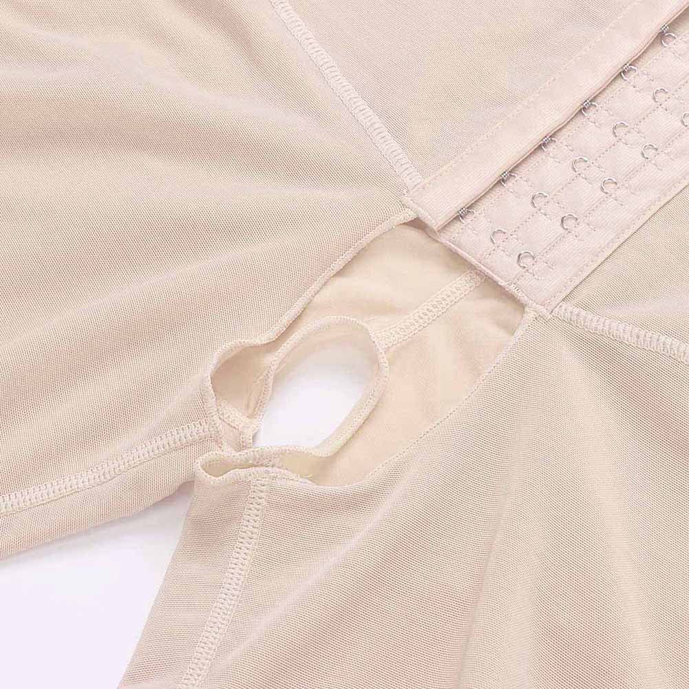 Wholesale Shimmer Skin Hook Open Crotch Underbust Fajas Bodysuit Big Size Breathability