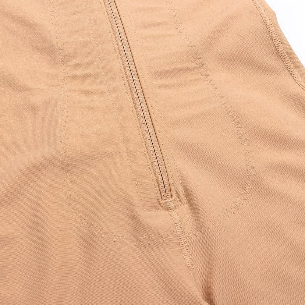 Wholesale Good Quality Butt Lifter Abdominal Compression Zipper Curve Smoothing Full Body Shapewear
