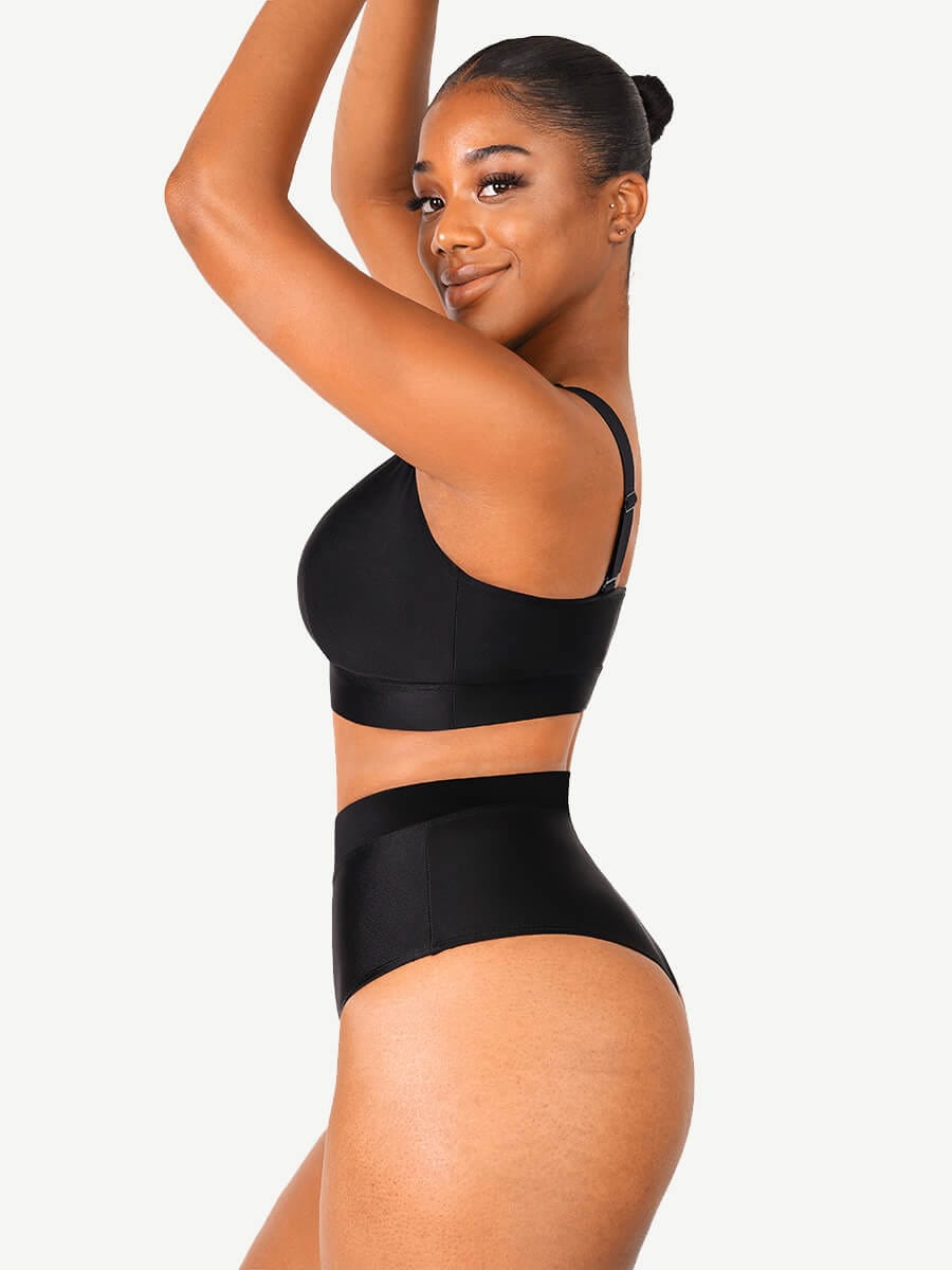 Wholesale Surplice Bikini Tummy control Top