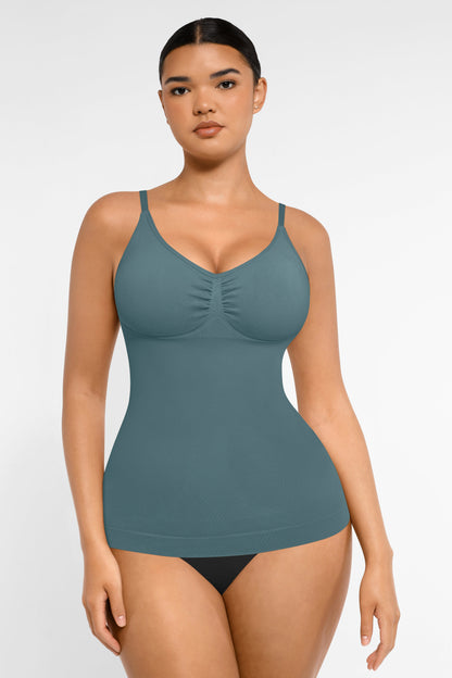 Seamless Bust Support Waist and Abdomen Control Shape Tank Top