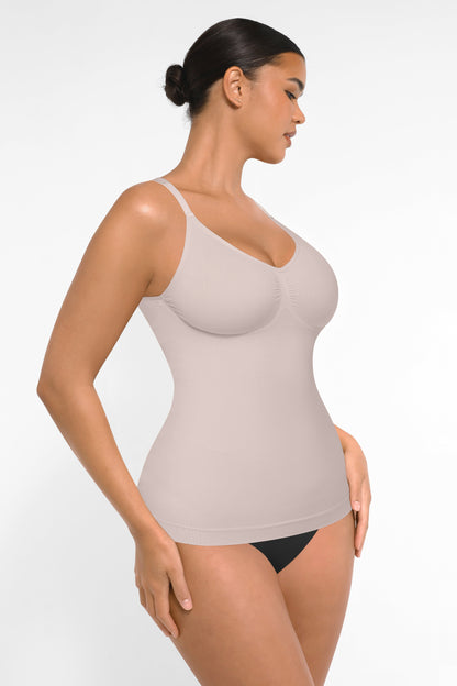 Seamless Bust Support Waist and Abdomen Control Shape Tank Top