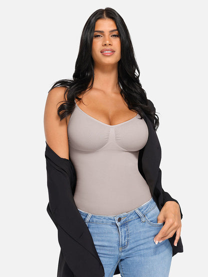 Seamless Bust Support Waist and Abdomen Control Shape Tank Top