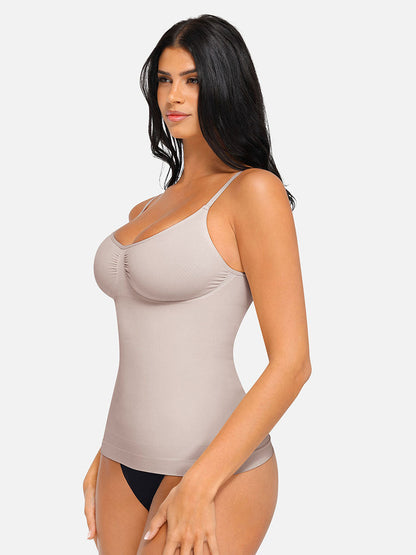 Seamless Bust Support Waist and Abdomen Control Shape Tank Top