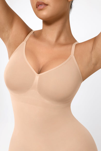 Seamless Sculpt Mid-Thigh Butt Lifter Full Body Shaper