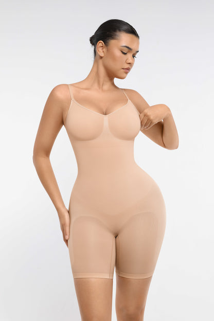 Seamless Sculpt Mid-Thigh Butt Lifter Full Body Shaper