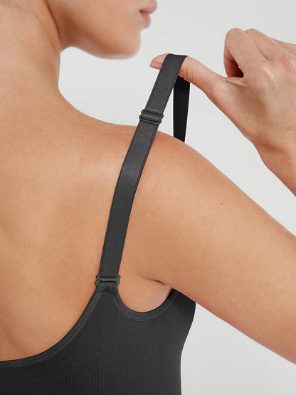 Seamless Bust Support Waist and Abdomen Shaping Butt Lifting Jumpsuit