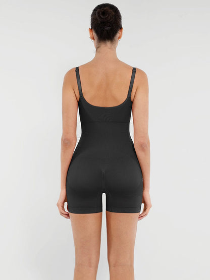 Seamless Bust Support Waist and Abdomen Shaping Butt Lifting Jumpsuit