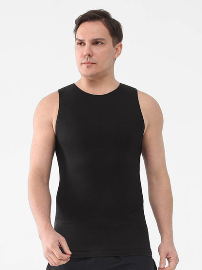 Gynecomastia Compression Tank Top Slimming Tummy Control