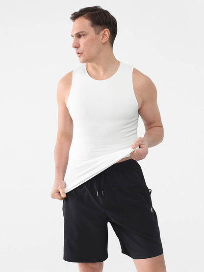 Gynecomastia Compression Tank Top Slimming Tummy Control