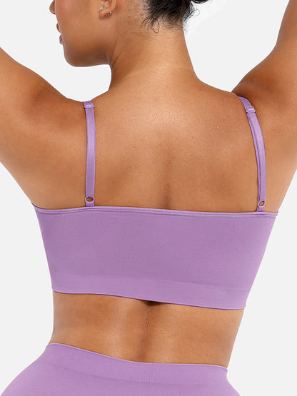 Wireless Supportive Shaping Bra with Adjustable Straps