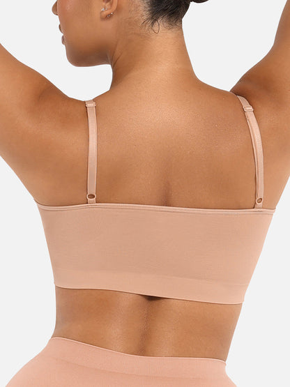 Wireless Supportive Shaping Bra with Adjustable Straps