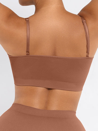 Wireless Supportive Shaping Bra with Adjustable Straps
