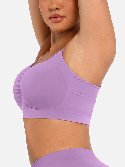 Wireless Supportive Shaping Bra with Adjustable Straps