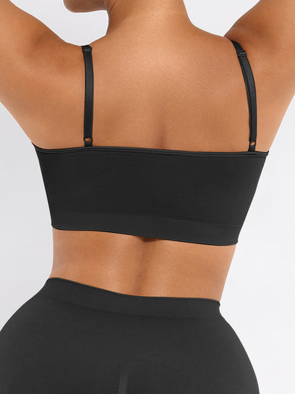 Wireless Supportive Shaping Bra with Adjustable Straps