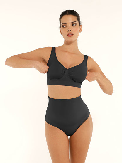 Seamless Shaping Bust Support Wider Back Bra