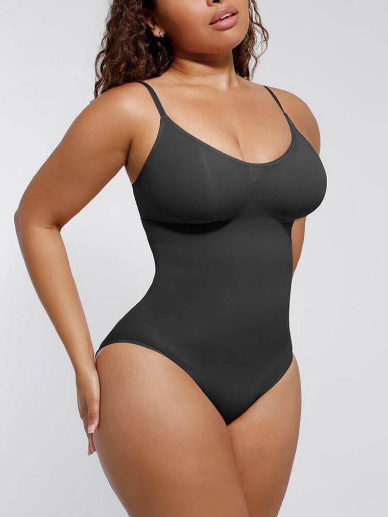 Wholesale Seamless Scultp Covered Bust Jumpsuit Thong Bodysuit