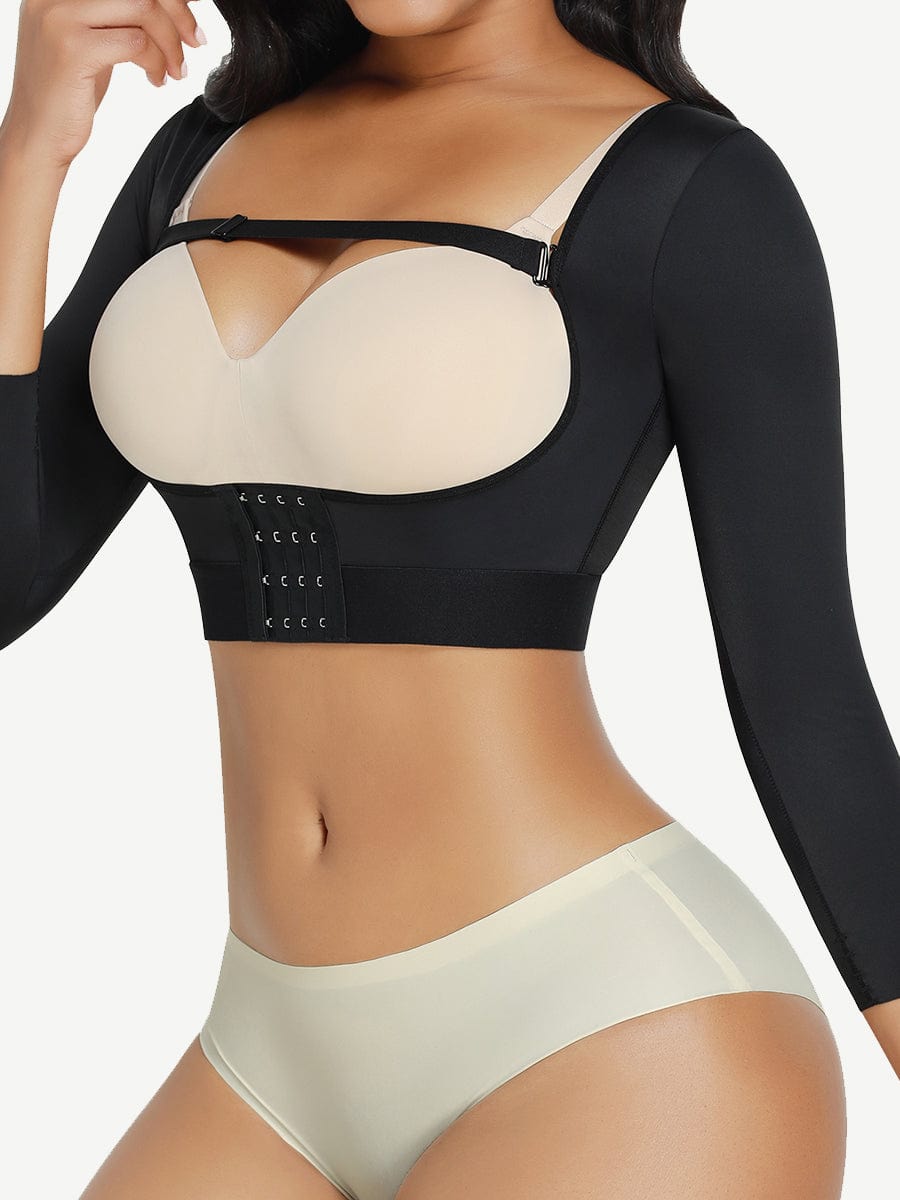 Wholesale Natural Postsurgical Shaping Anti-Shake Chest Elastic Hook Adjustment Top Breathable Shaperwear