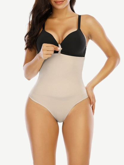 Wholesale Moderate Control Seamless Shaper Queen Size High Cut Figure Shaping