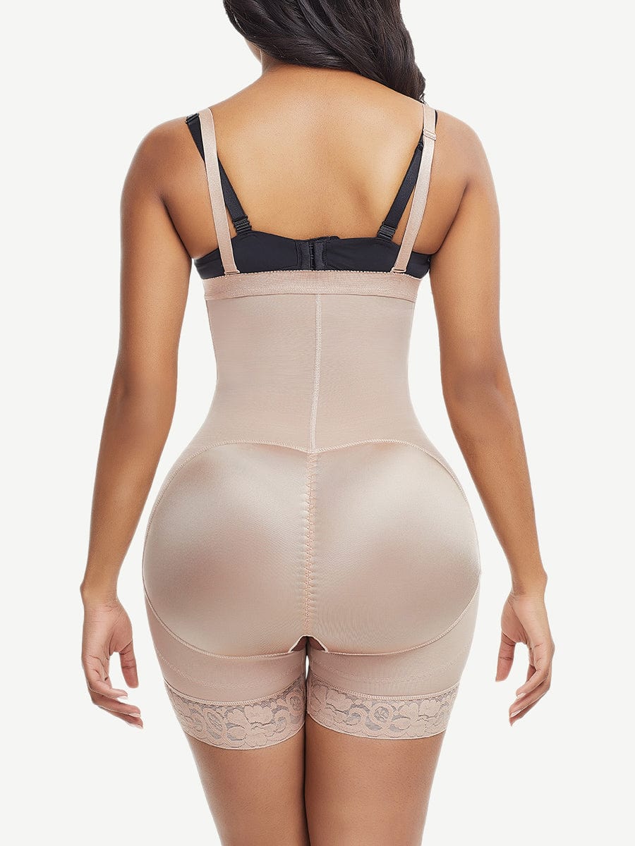 Wholesale Big Size Full Body Shaper Post-surgical Buttock Lifter Detachable Straps