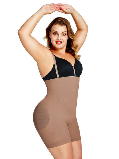 Wholesale Women Classic Style Bodysuit Slimming Butt Lifter Tummy Compression Full Body Shaper