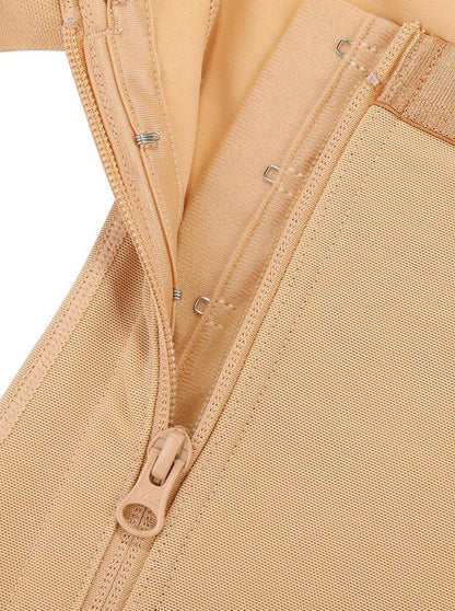 Wholesale Full Body Shaper Glue Zipper Open Crotch Lace Firm Foundations