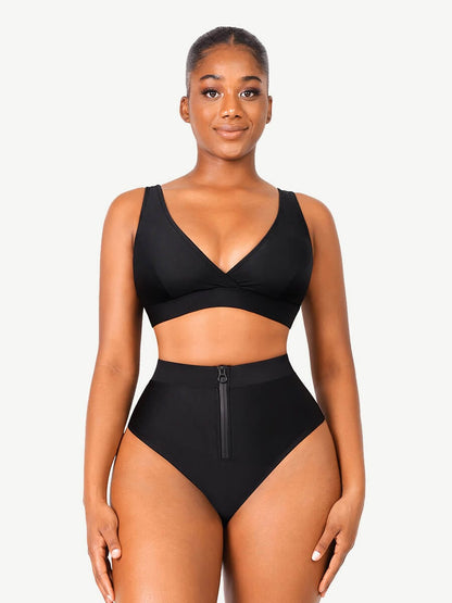 Wholesale Surplice Bikini Tummy control Top